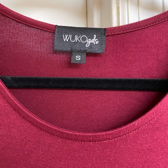 Wukogals Red Shift Dress - Picture 3 of 5